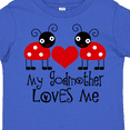 thumbnail image 4 of Inktastic My Godmother Loves Me Boys or Girls Toddler T-Shirt, 4 of 5