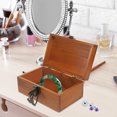 thumbnail image 4 of WASHWEPE Vintage Style Storage Box Wood Organizing for Home 1Pcs, 4 of 8