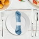 thumbnail image 2 of Servilleteros de cristal transparente elegantes, 2 uds., para bodas y fiestas, decoraciones de mesa de repuesto para cenas, eventos festivos, 2 of 7