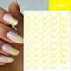 thumbnail image 1 of Xihbxyly Pegatinas para Uñas, Diseño Degradado Francés de Color Sólido, Fácil Aplicación con Capa Superior, Materiales Seguros para Uso Diario, Manualidades Diy para Decoración, Ideal para Mujeres y, 1 of 4