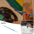 50Pcs Brush Paint Brushes Set Fine Painting Watercolor Drawing Pointed