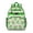 Green-15, variant on Great White Shark Nautical Students Backpack With Underwater Marine Life Ocean Tropical Sea Abstract Funny Pattern