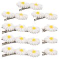 thumbnail image 4 of 9 Pcs Pinces à Cheveux Marguerite Accessoires pour Femmes Filles, 4 of 5