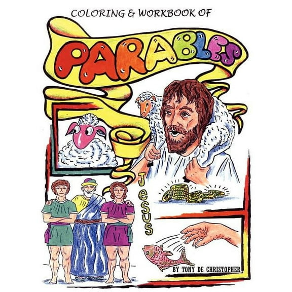 Coloring and Workbook of Parables, (Paperback)