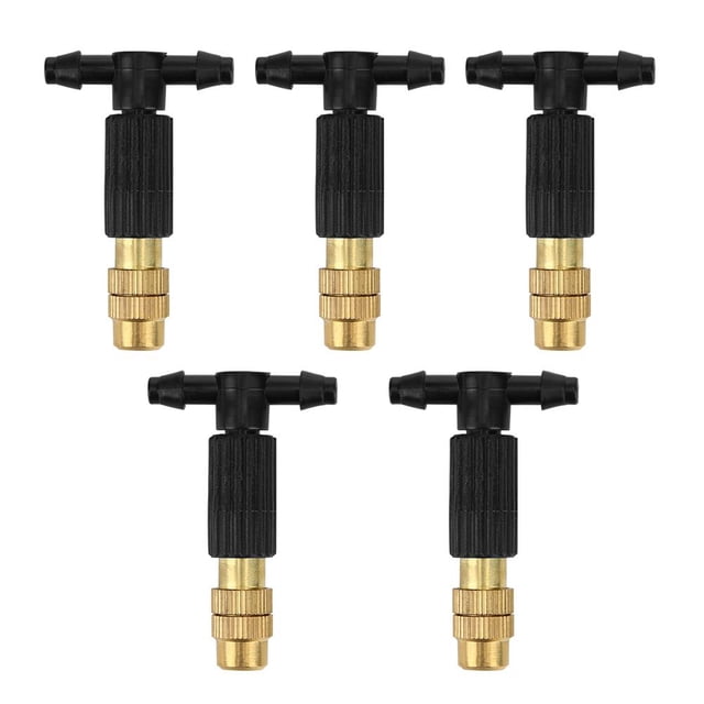 5 uds cabezal de rociador de agua ajustable boquillas de punta de pulverización automática 4/7 tubería Ehuebsd Libre de BPA
