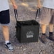 thumbnail image 5 of Bolsa organizadora para almacenaje de acampada, 64L, hebillas de fijación de clavos, caja de viaje plegable, 5 of 5