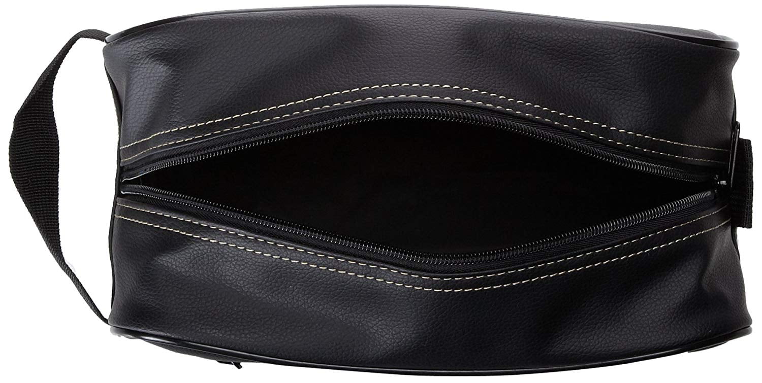 steve madden men's travel kit, black, one size