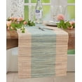 thumbnail image 3 of Saro Lifestyle Shimmering Banded Table Runner, 3 of 3