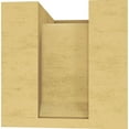 thumbnail image 4 of 5"W x 5"D x 5"H Wide Sheridan Rough Cedar Woodgrain TimberThane Corbel, Primed Tan, 4 of 6