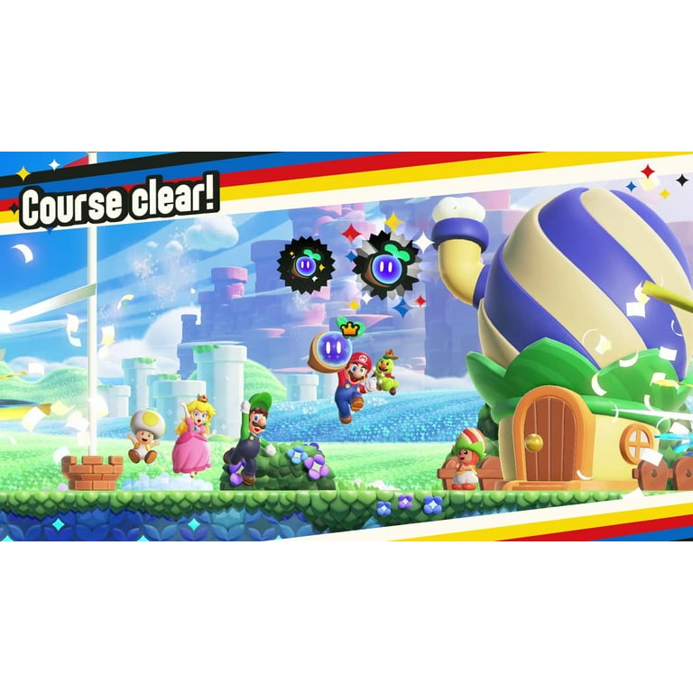 Nintendo Switch - OLED Model with Super Mario Bros Wonder Bundle