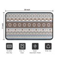 thumbnail image 5 of Brown Geometric Striped Pattern Door Rugs,Washable Non Slip Door Mats Indoor,Decorative Door Mats,Entry Mat Indoor for Entrance,Bedroom,Kitchen,Bathroom,30"x17", 5 of 6