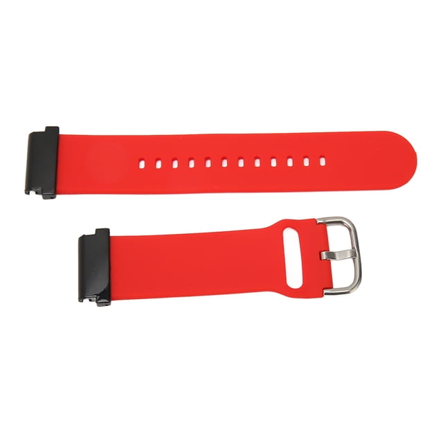 Pulsera de Repuesto Correa de Reloj de Silicona de liberación rápida Suave e Impermeable de 20 mm para Garmin Fenix 7S Rojo