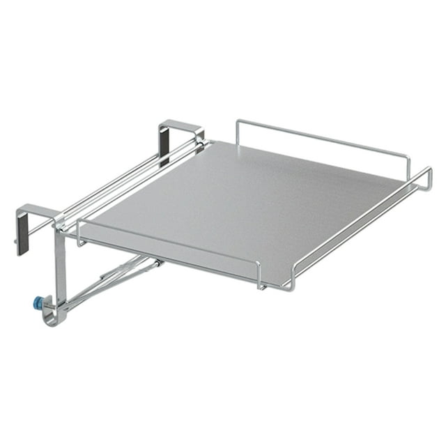 Étagère de Rangement Pliable en Métal pour Porte d'Armoire et Rallonge de Comptoir Économiseur d'Espace pour Cuisine