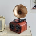 thumbnail image 3 of Music Box Gramophone Housewarming Plastic Domestic Gramophone Desktop Decoration, 3 of 9