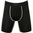 thumbnail image 2 of (2 pack) Athletic Works Youth Compression Long Short, Small, Black, Unisex, 1 Pack, 2 of 7