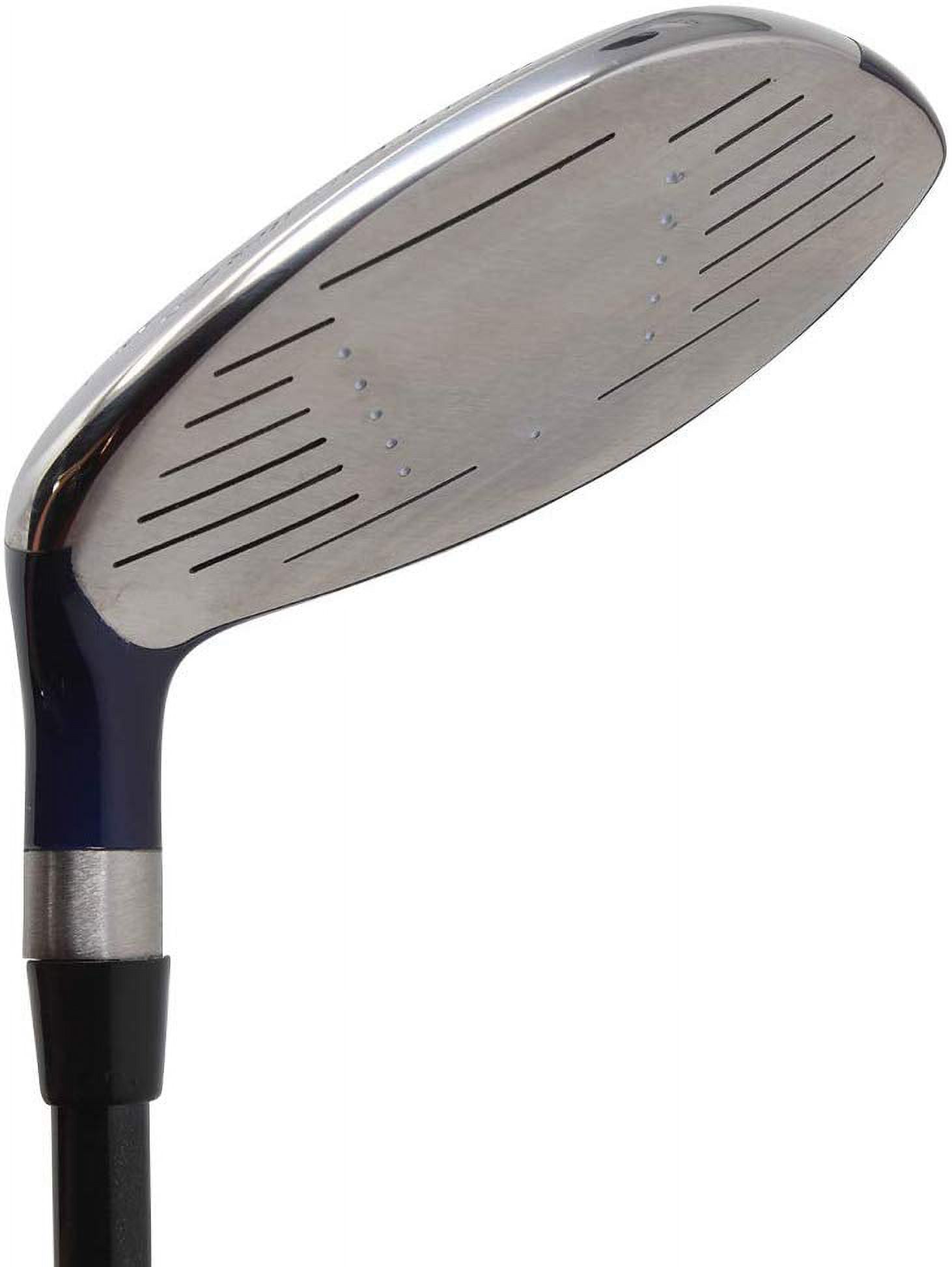 XL Big & Tall Senior Men's (+2" Longer Than Standard Length) Integra SoooLong 21 Wood Golf Club, Right Handed Senior Flex with Men's Senior Size Black Pro Velvet Grips