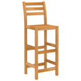 thumbnail image 3 of vidaXL 5 Piece Outdoor Bar Set Solid Acacia Wood, 3 of 5