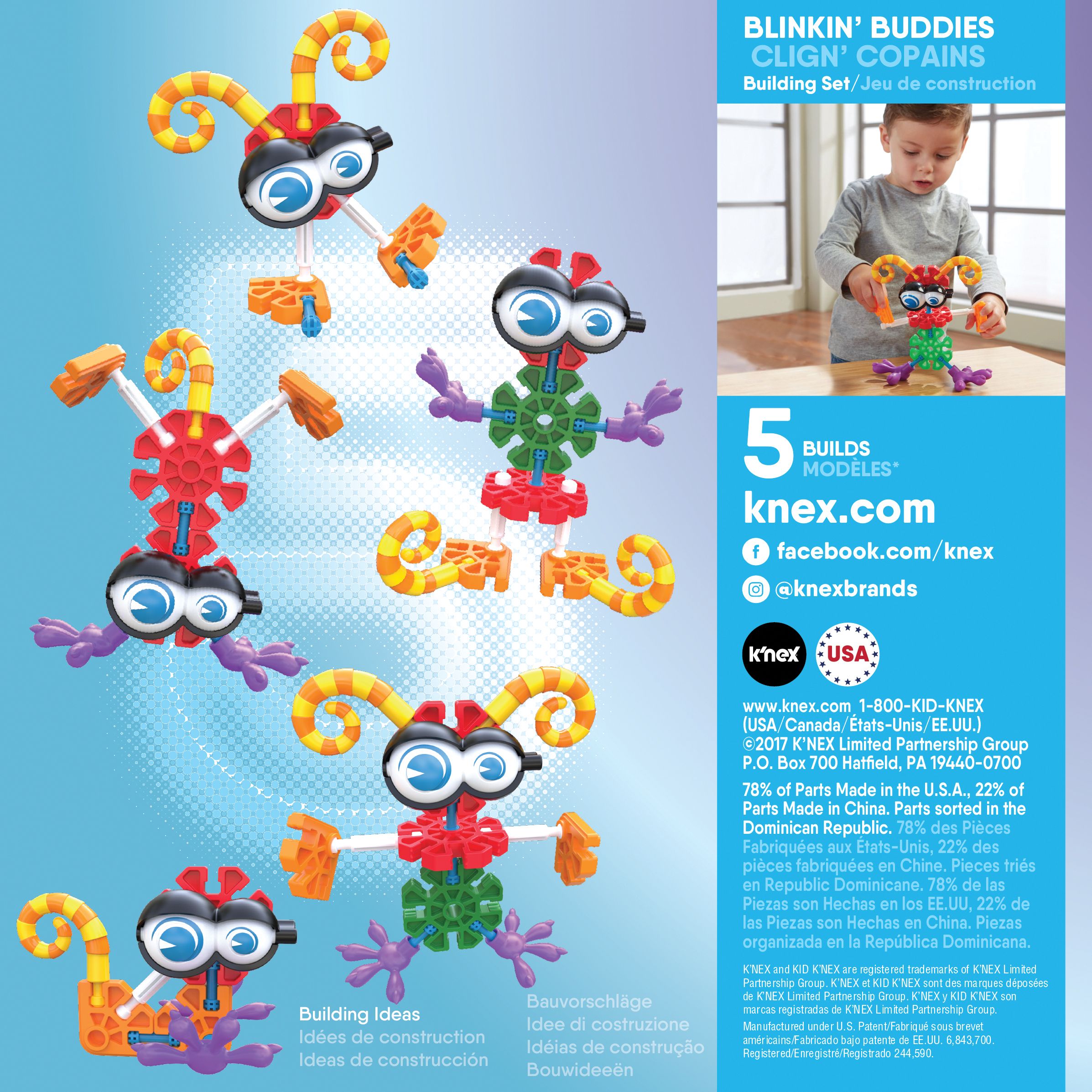 K'Nex - Brandclub - KID K'NEX - Blinkin' Buddies Building