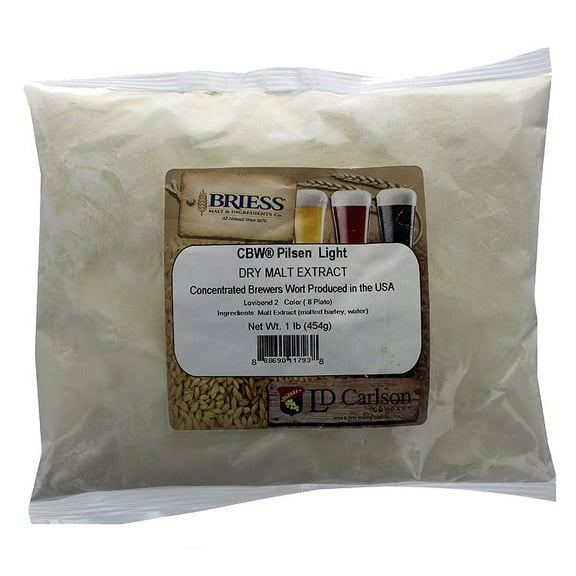 HomeBrewStuff Briess CBW Dry Malt Extract (DME) for Home Beer Brewing (Pilsen...
