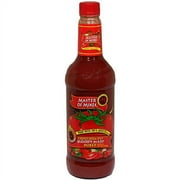 (6 Bottles) Master of Mixes 5 Pepper Extra Spicy Bloody Mary Mixer, 1 L