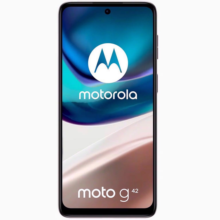 Motorola Moto G42 Dual-SIM 128GB ROM + 4GB RAM (solo GSM | Sin CDMA)  Smartphone 4G/LTE desbloqueado de fábrica (rosa metálico) - Versión  internacional