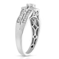 thumbnail image 2 of Vir Jewels 1/2 CTTW Diamond  Engagement Ring for Women 14K White Gold Cushion Halo Bridal, 2 of 10