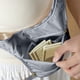 thumbnail image 5 of Riñonera de viaje | Cinturón invisible para dinero | Bolsa de pecho | Almacenamiento seguro para teléfono, cartera y llaves | Ideal para senderismo y desplazamientos al aire libre | Poliéster, 5 of 6