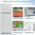 thumbnail image 3 of Smad Propane Refrigerator 110V/Propane Fridge up Freezer 9.3 Cu ft Large Capacity off Grid, 3 of 5