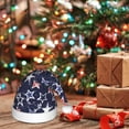 thumbnail image 6 of Daiia USA Stars Print Christmas Knitted Beanie Hat, Large Knit Hat Xmas Small Gifts For Boys Girls Child Infant, 6 of 6