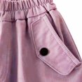 thumbnail image 4 of SwiftWear Girls Cargo Pants Wide Leg Kids Pants Loose Fit Long Trousers Streetwear Multi-Pockets 5-15 Years, Pink, 4 of 8