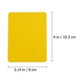 thumbnail image 2 of Raindrops Referee Cards For Football 8Pcs Rectangular PVC Design For Match Officials, 2 of 8