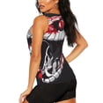 thumbnail image 3 of Lsque Fierce Red Viper Graphic Art Printed Workout Tank Tops for Women, Athletic Sports Tank Tops, Compression Sleeveless Dry Fit Shirts,Sleeveless Yoga Shirt-Medium, 3 of 9