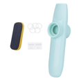 thumbnail image 4 of Kazoo - Juguete musical con diseño de doble agujero, regalo educativo, bolsa de regalo con caja de almacenamiento para niños principiantes, adultos y azul, 4 of 8