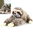 thumbnail image 2 of Cute Sloth Bradypod Plush Doll Stuffed Toy Cushion Gift Soft For Children Kids, 2 of 5