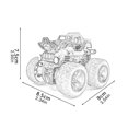 thumbnail image 5 of Véhicule Tout-Terrain à Quatre Roues Inertiel Jouet Monster Truck Grande Roue, 5 of 5