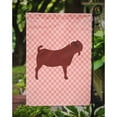 thumbnail image 3 of Caroline's Treasures BB7891GF Kalahari Red Goat Pink Check Flag Garden Size , Small, multicolor, 3 of 3