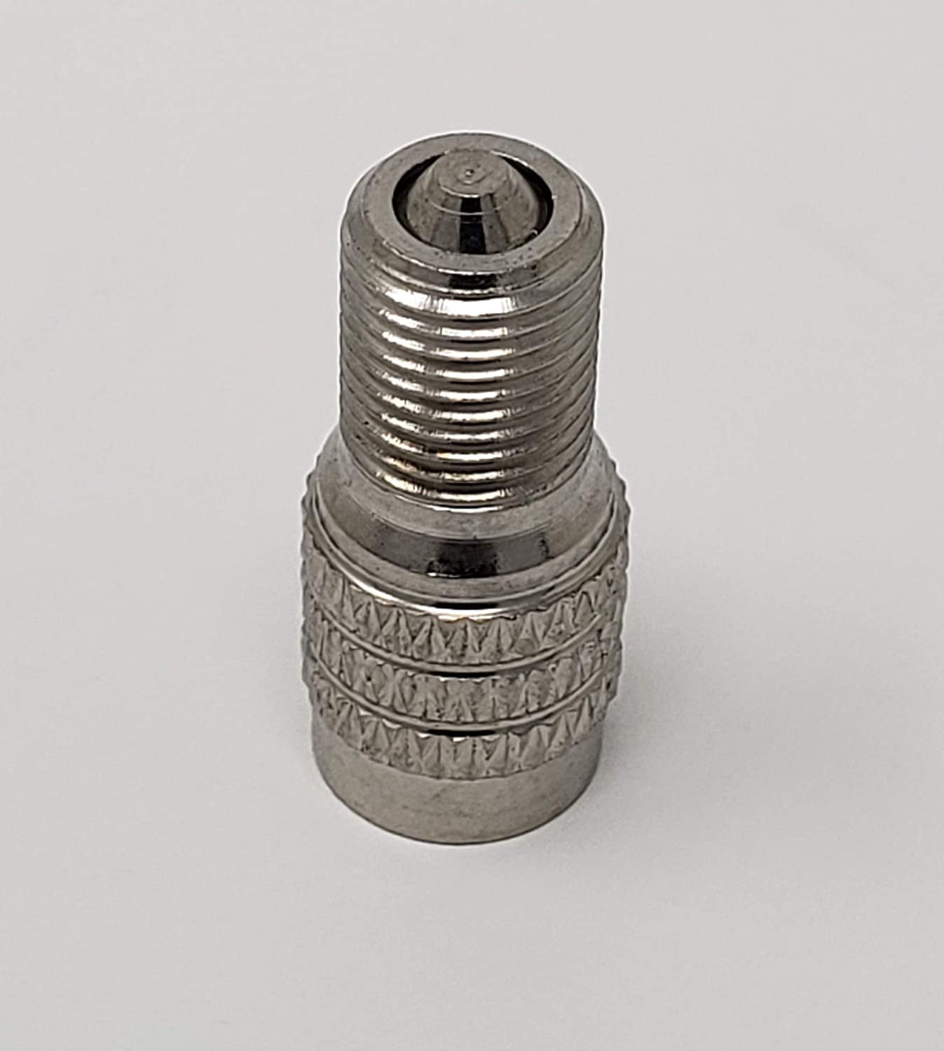 (Pack of TWENTY) Muzzys Double Seal Flow Through Valve Stem Tire Caps, Inflate Thru for High Pressure Truck Car RV Semi Bus Tires -INFLATE TIRES AND CHECK PRESSURE WITHOUT REMOVING THE CAPS!- V2B DS-1