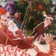 thumbnail image 4 of 2x Tarjetas de Navidad 3D Up Christmas Tree Village para s de de Navidad Gloria Tarjetas de Felicitación de Navidad, 4 of 9