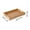 40*29*4cm, variant on Rustic Wooden Serving Tray, Raised-Rim Catering Platter, Eco-Fadeproof Practical Tabletop Service Gear for Homes Hotels Cafes Parties Diners Lounges Events