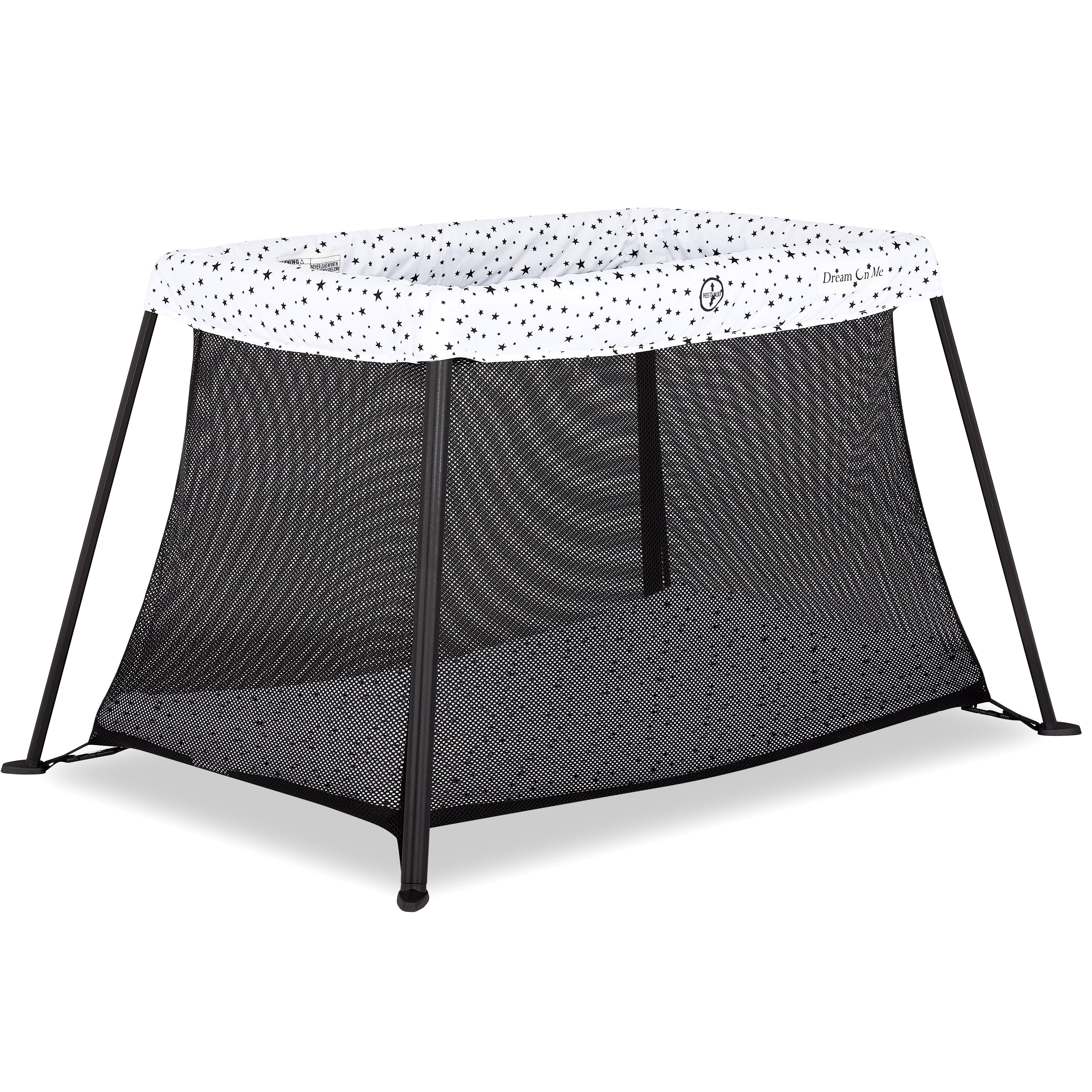 Dream On Me Travel Light Playard, White