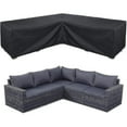 thumbnail image 1 of Housse de Sofa d'Angle Imperméable Housse de Mobilier de Jardin Housse de Mobilier Sectionnel d'Extérieur, 1 of 5