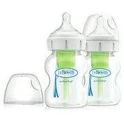 Dr. Brown's Options+ Wide-Neck Baby Bottle, 5 Oz, 2 Count