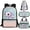 Axolotl Fish Scale, variant on Jeiento Highland Cow Backpack and Lunch Box Pencil Case Water Bottle Holder Set 4 PCS Boys Girls Daypack for Junior Primary School Student Sunflower Travel Hiking Back to School Supplies Blue Sky