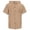 Brun, variante sur HNMKIU Cardigan Décontracté à Manches Courtes pour Garçons, Vêtement Léger avec Poches pour Enfants et Grands Garçons Vert Armée, 9-10 Ans
