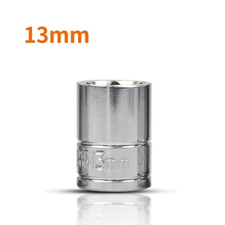 

1pc 1/4 Socket Wrench Head Sleeve Hand Tools Auto Repair Removal Tool 4-14 mm