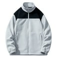 thumbnail image 1 of WILLBEST Sudaderas En Pareja con Capucha y Cremallera para Hombre, Sudadera Informal De Manga Larga, Chaqueta Térmica Lisa con Capucha y Bolsillo para Otoño e Invierno Mediana​​, 1 of 3