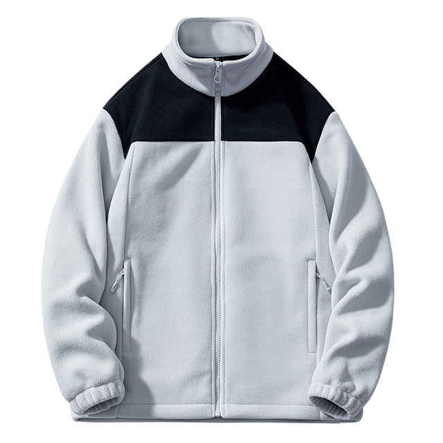 WILLBEST Sudaderas En Pareja con Capucha y Cremallera para Hombre, Sudadera Informal De Manga Larga, Chaqueta Térmica Lisa con Capucha y Bolsillo para Otoño e Invierno Mediana