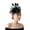A, variant on 1pc, Elegant Flower Veil Mesh Feather Headdress for Women Halloween Cosplay Bride Wedding Tea Party Headdress