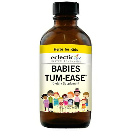 Babies Tum - Ease No Alcohol Glycerite Eclectic Institute 4 oz (Best E Liquid No Nicotine)