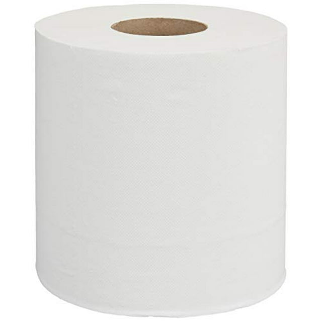 AmazonCommercial Ultra Plus Center Pull Towels, 600 Towels per Roll, 6 Rolls